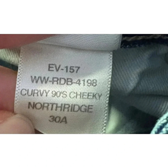 Everlane The Curvy 90s Cheeky Straight High Waist Jean Size 30 Ankle - Picture 9 of 14